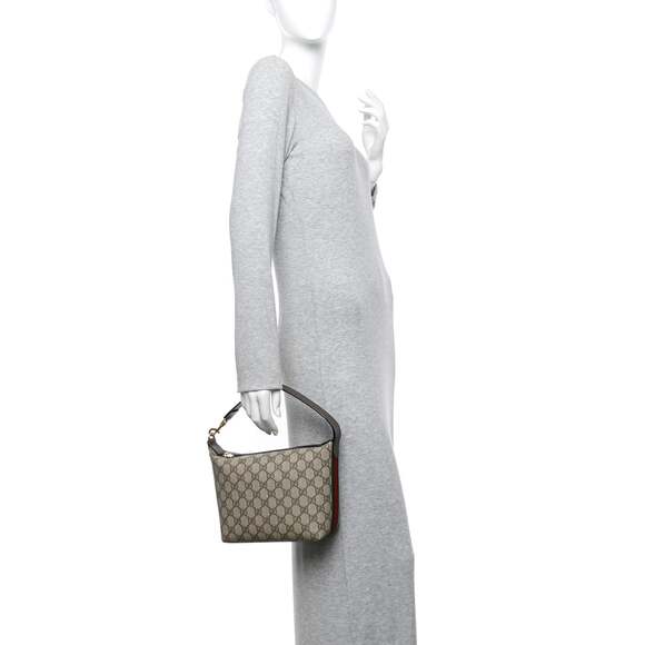 Gucci Gg Supreme Textured Calfskin Web #223670G12B - Picture 2 of 11